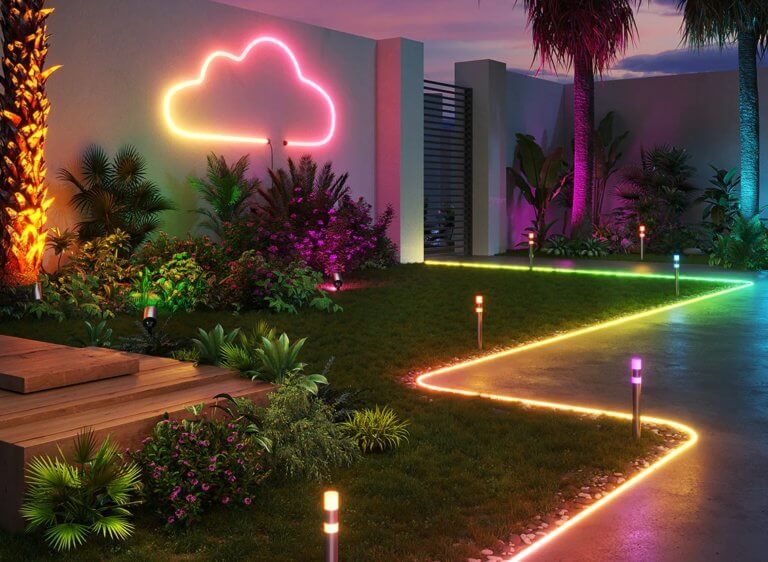Govee Outdoor Neon Rope Light Neuer 10 Meter Lightstrip für den Garten