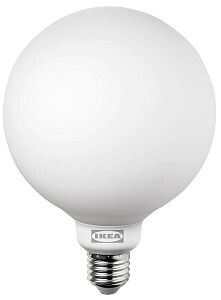 IKEA TRÅDFRI E27 Frostglas 470 Lumen rund