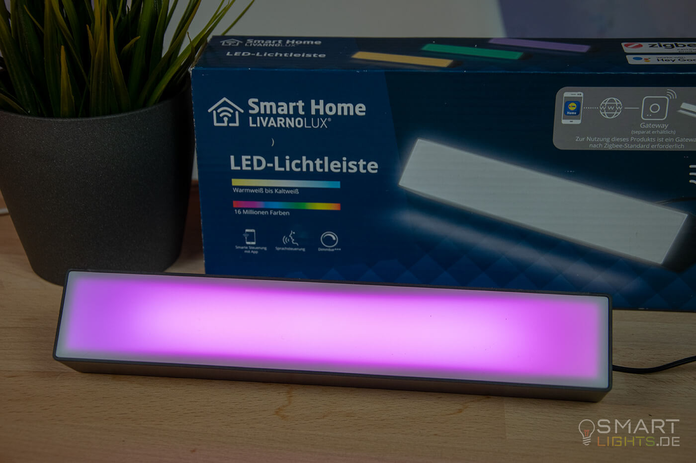 der sich Lichtleiste Livarno Lux Lohnt Lidl Test: im mit ZigBee Kauf?