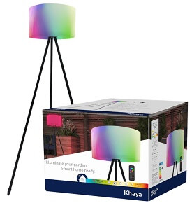 Müller Licht tint Khaya Outdoor Stehlampe