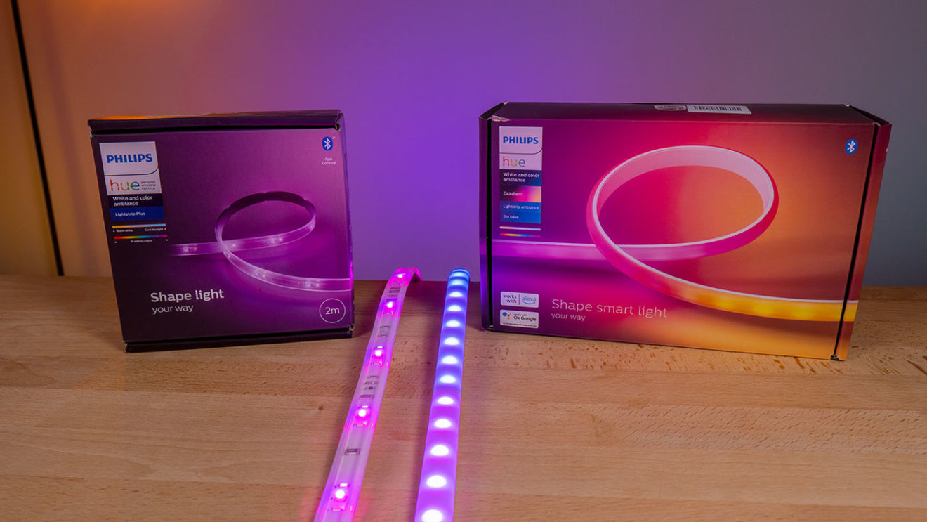 Unterschiede zwischen dem Philips Hue Lightstrip Plus V4 und dem ...