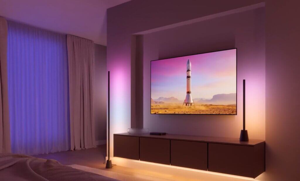 Hue Play Floor Lamp Compact: Kleinere Variante der Stehleuchte gesichtet