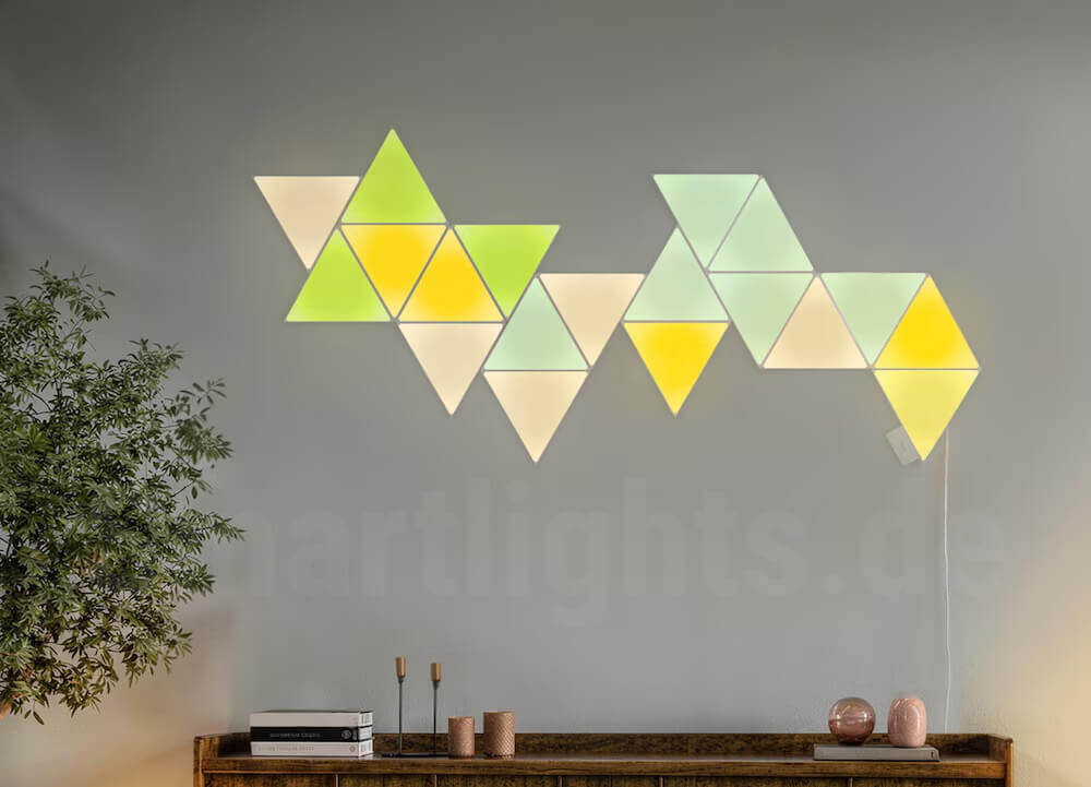 Philips Hue Wandleuchtenmodul bringt Nanoleaf Shapes in die Hue App