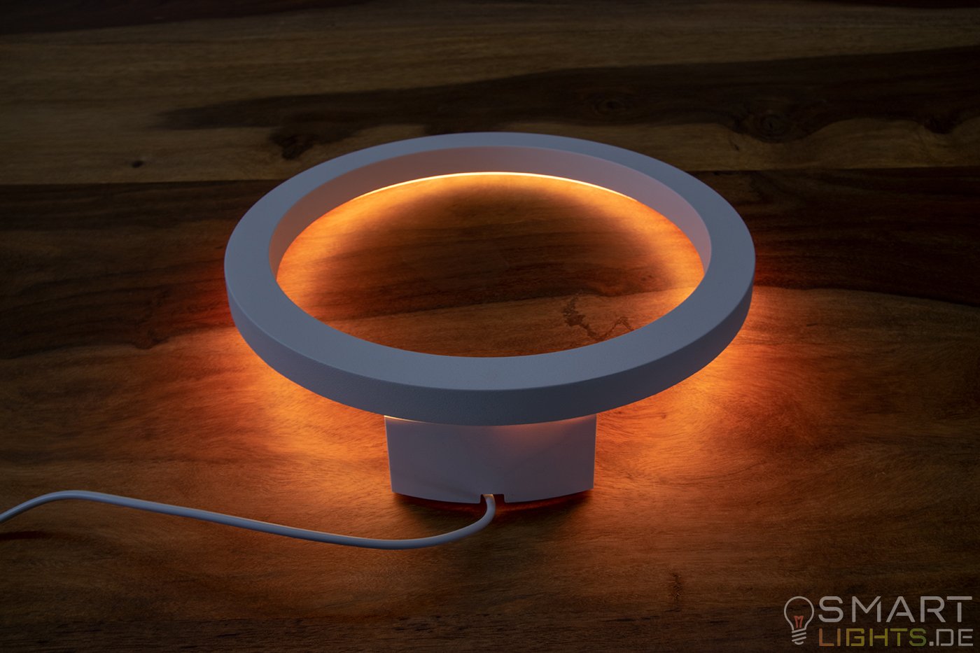 Philips Hue White and Color Ambiance Sana LED Wandleuchte 4090131P7 liegend leucht in Orange