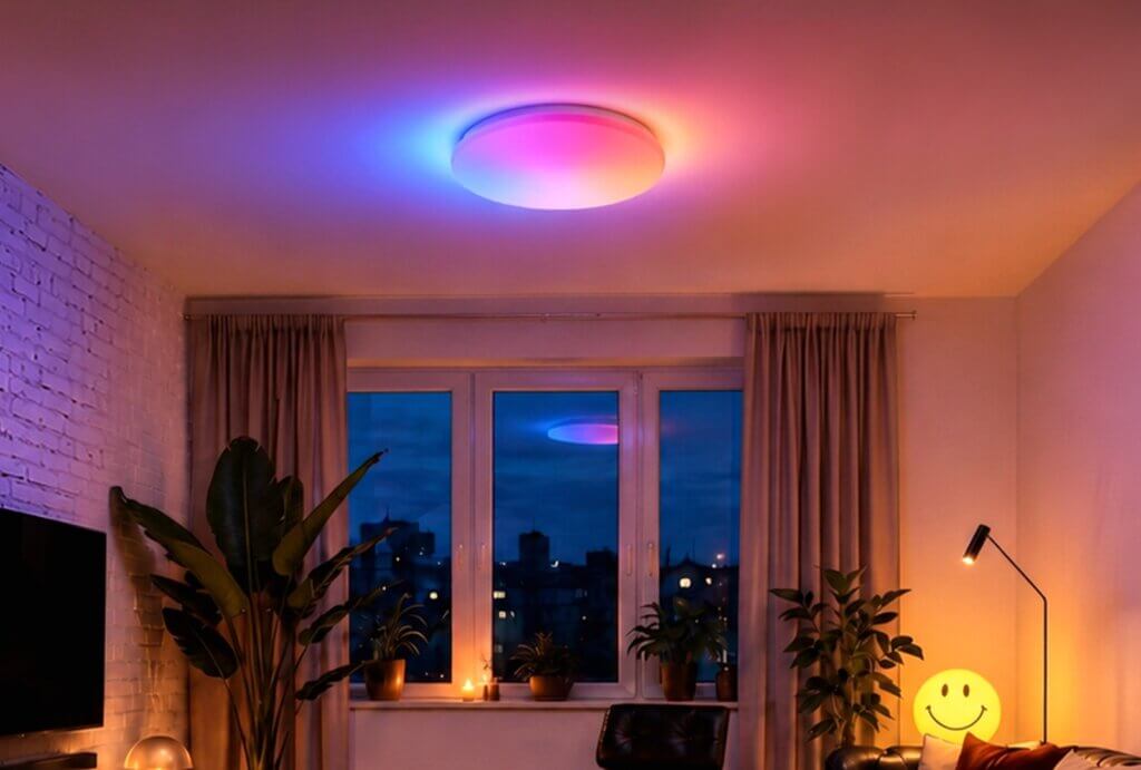 SwitchBot RGBICWW Deckenlampe mit Matter-over-WiFi jetzt erhältlich